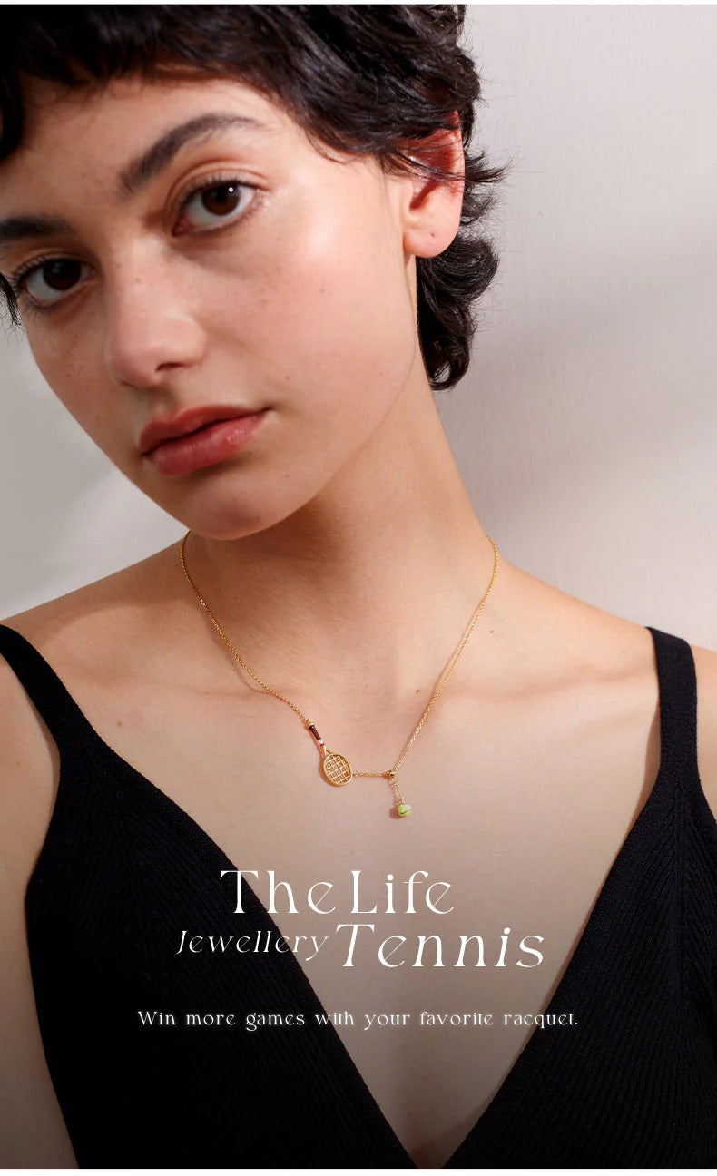 Collier raquette de Tennis