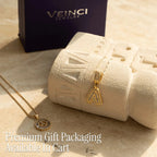 Duo d’Initiales Diamantées 14k