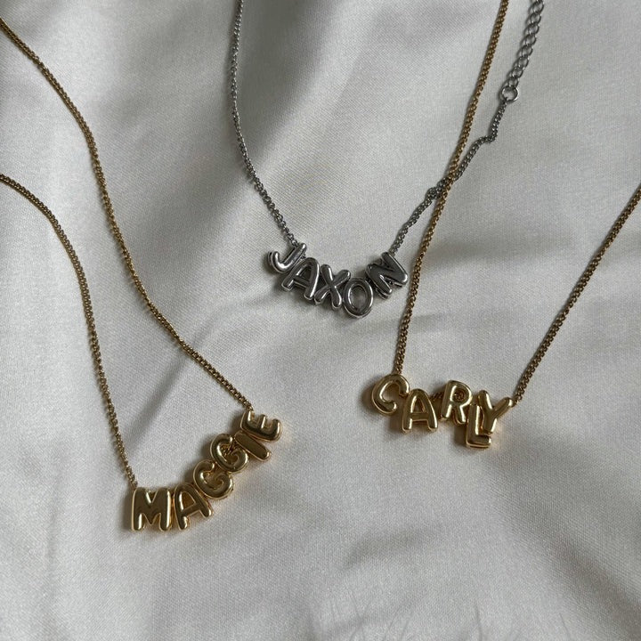 Collier Bulle au Prénom