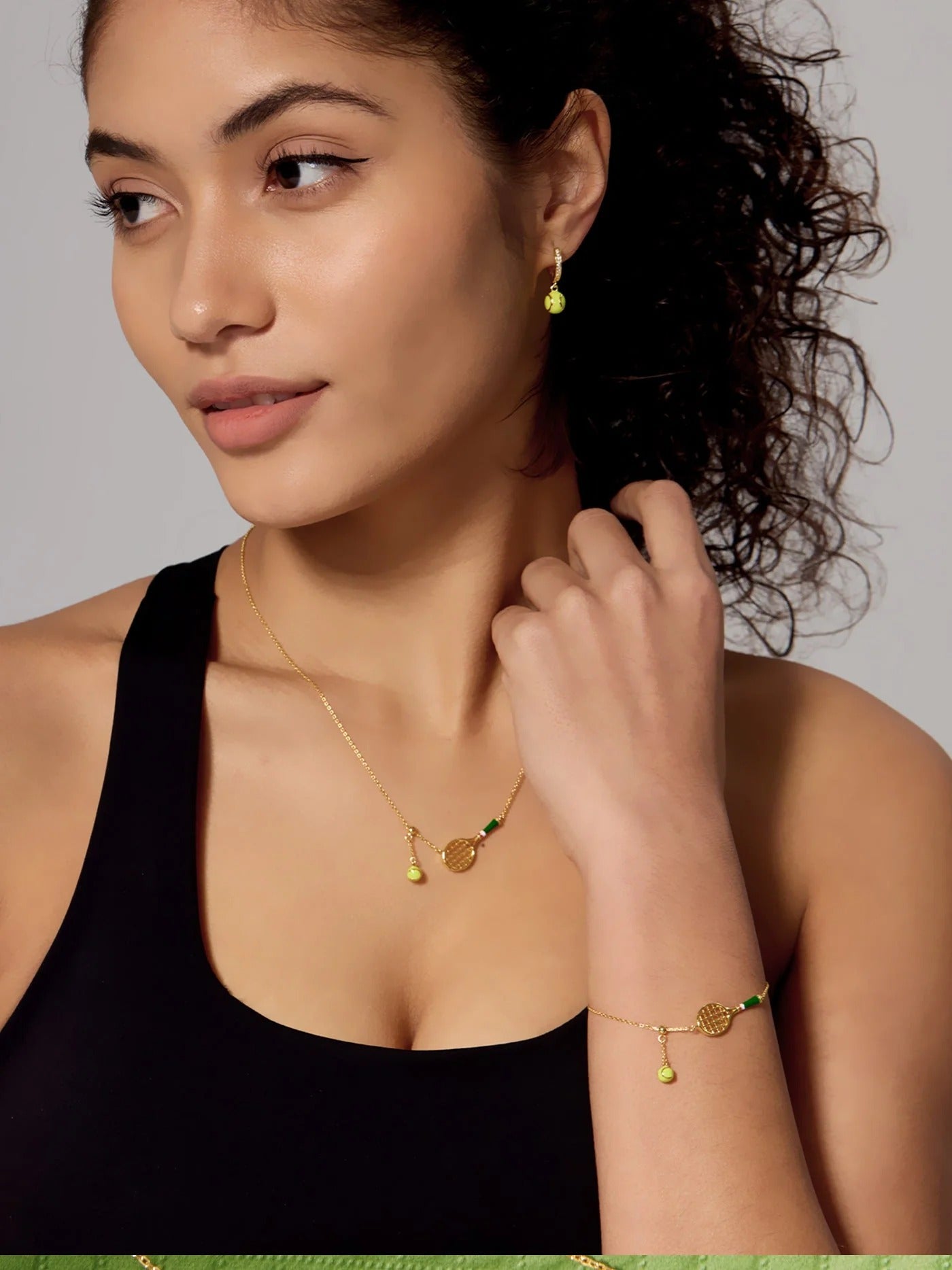 Collier raquette de Tennis