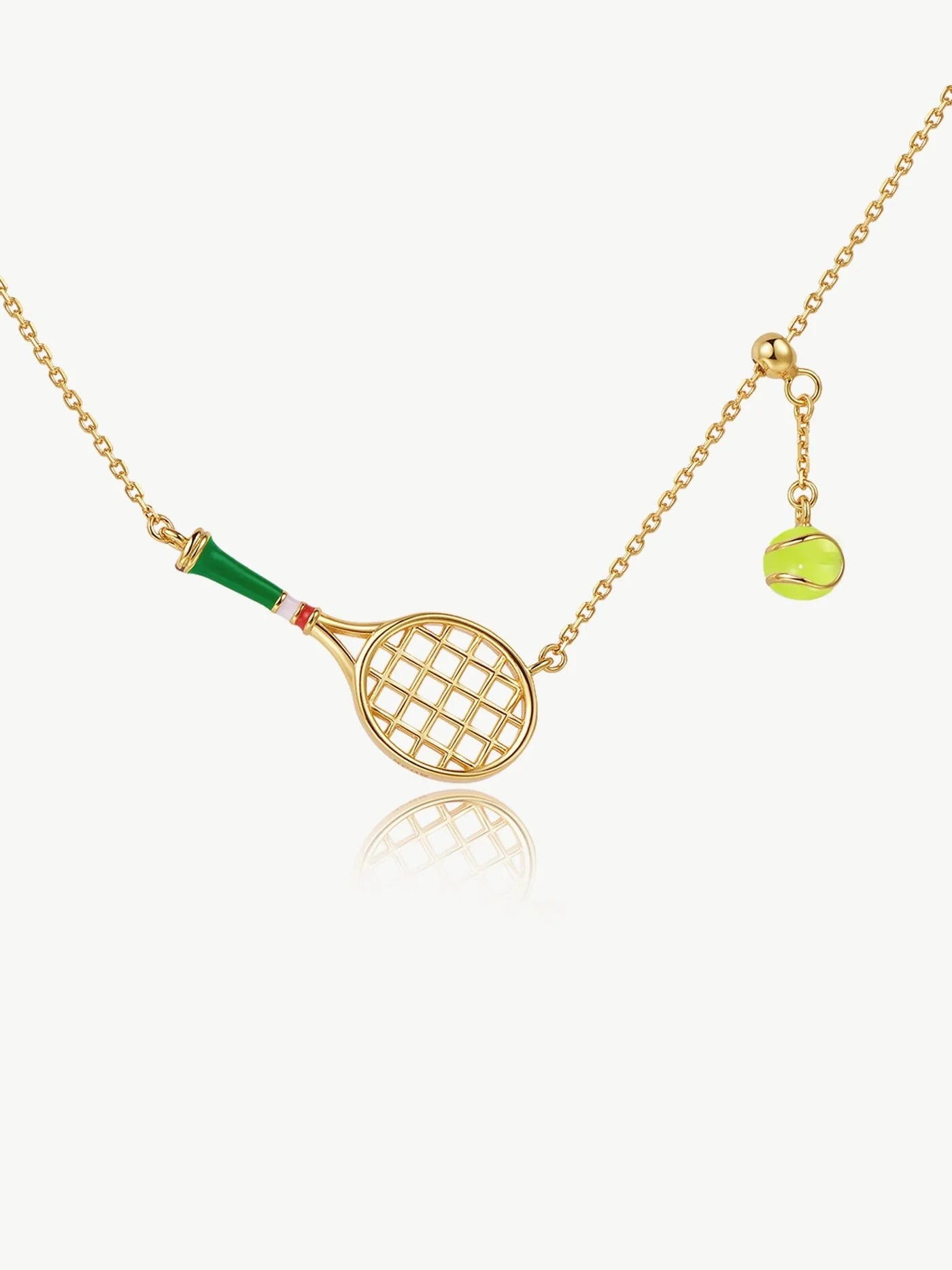 Collier raquette de Tennis