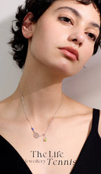 Collier raquette de Tennis
